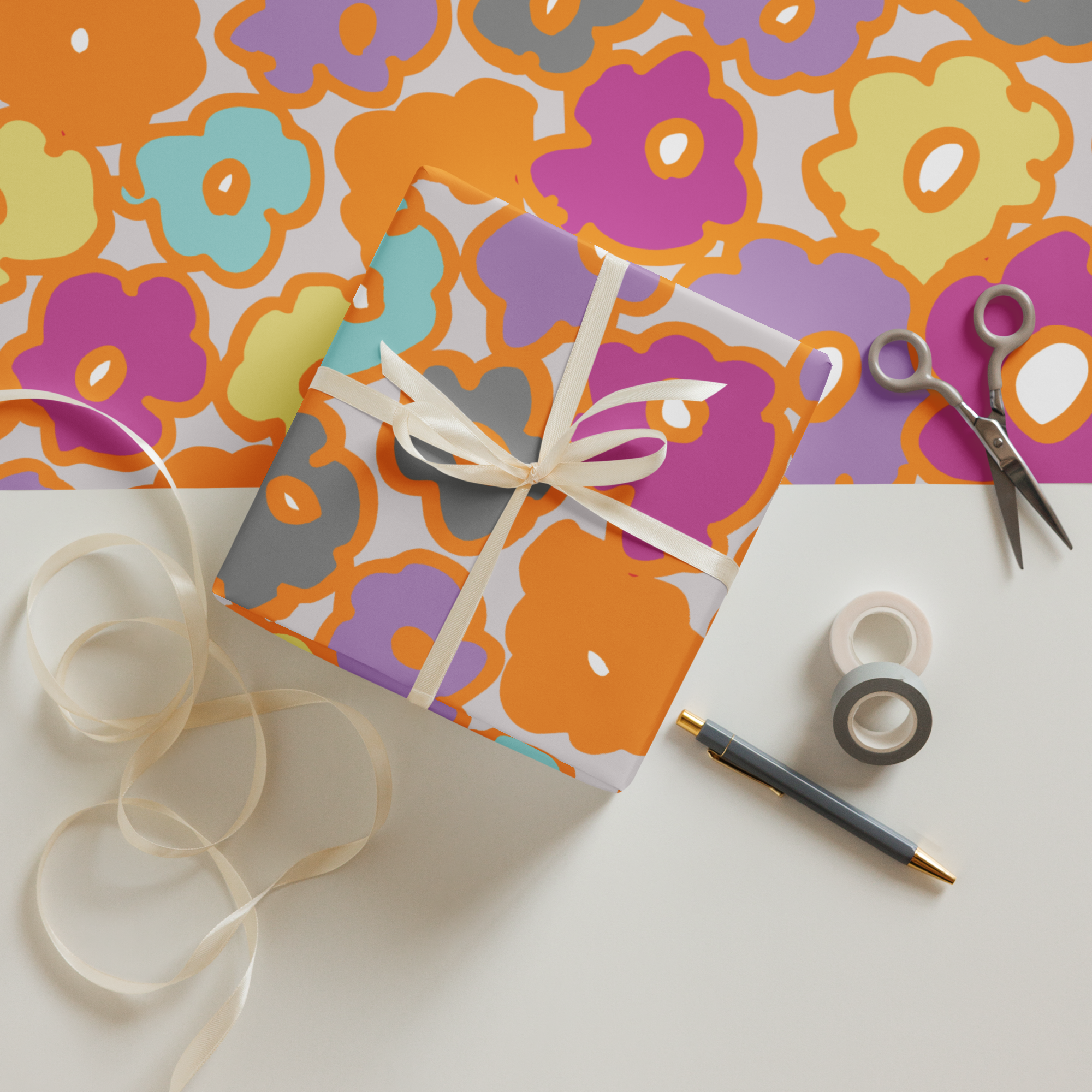 Spring Time | Wrapping paper sheets