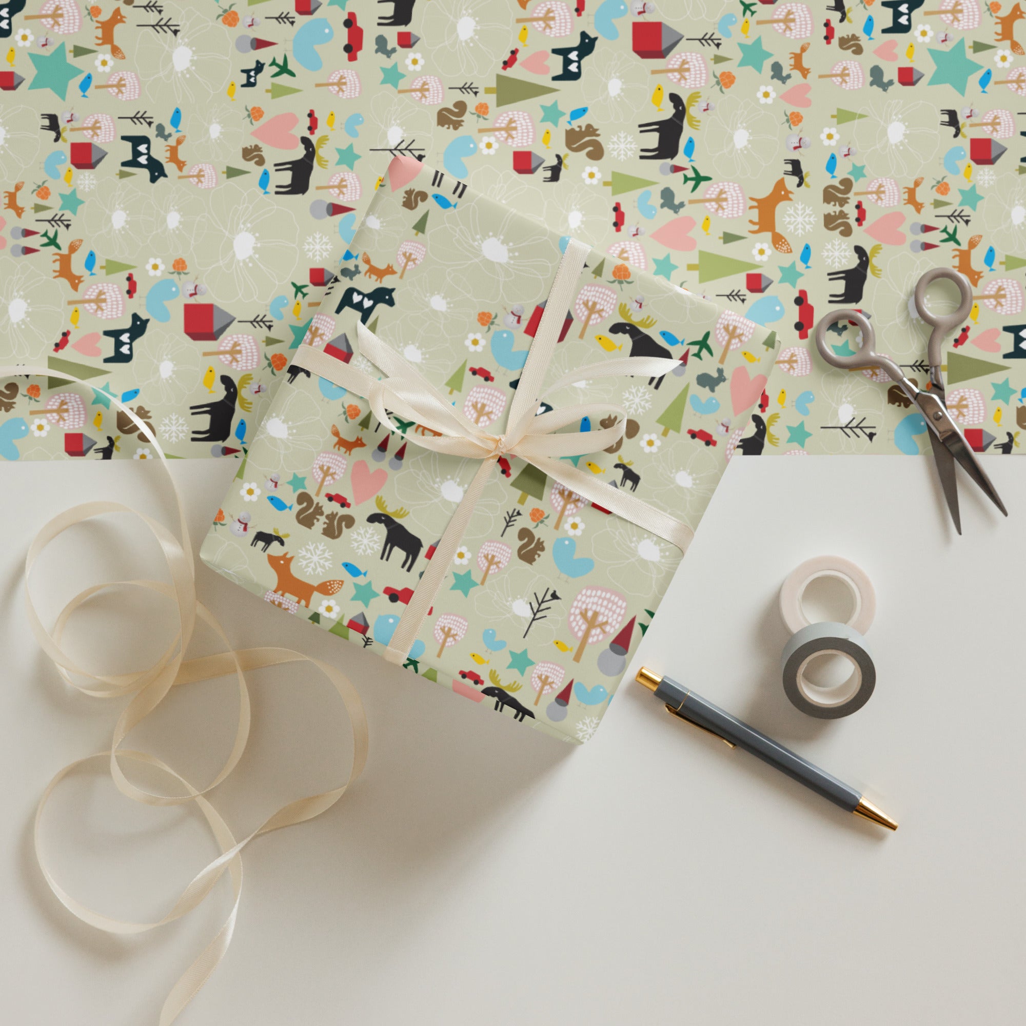 Baby Room Design | Wrapping paper sheets