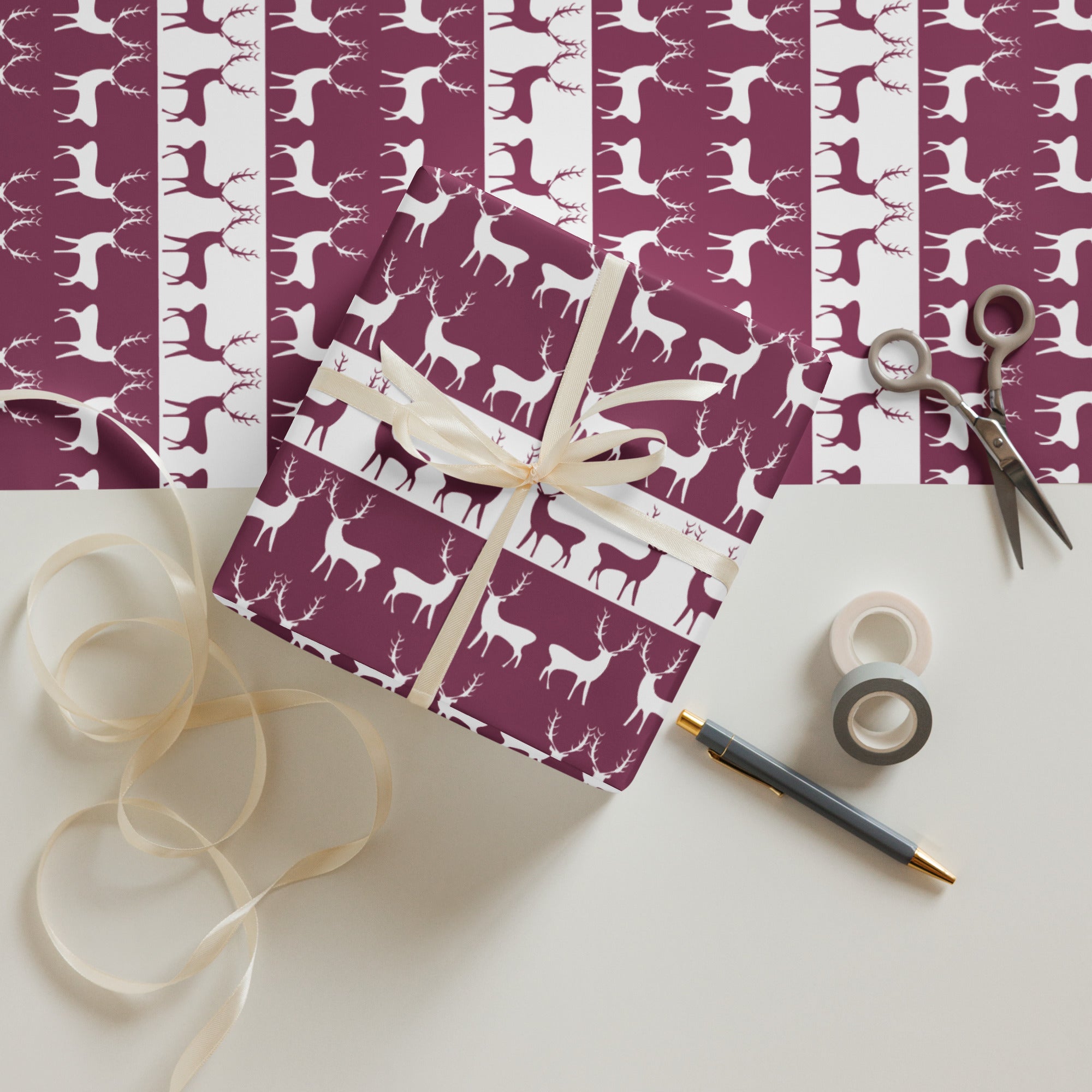 Reindeers | Wrapping paper sheets