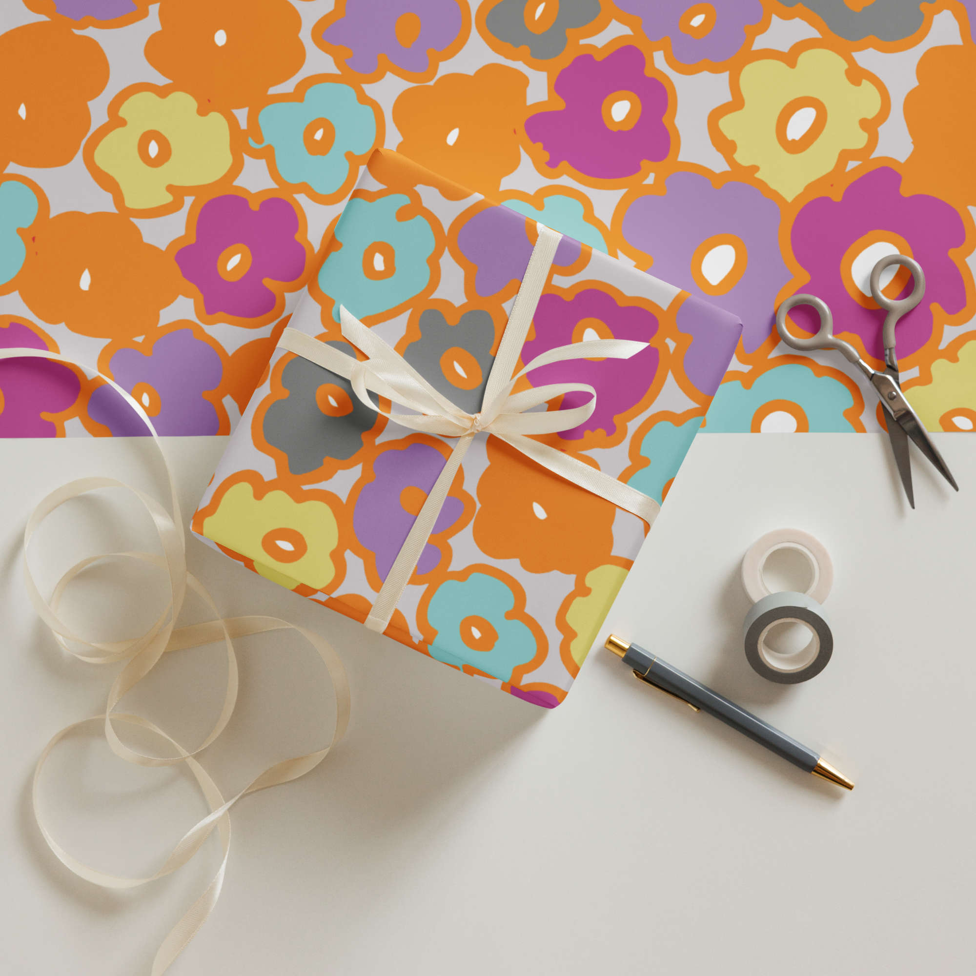 Spring Time | Wrapping paper sheets