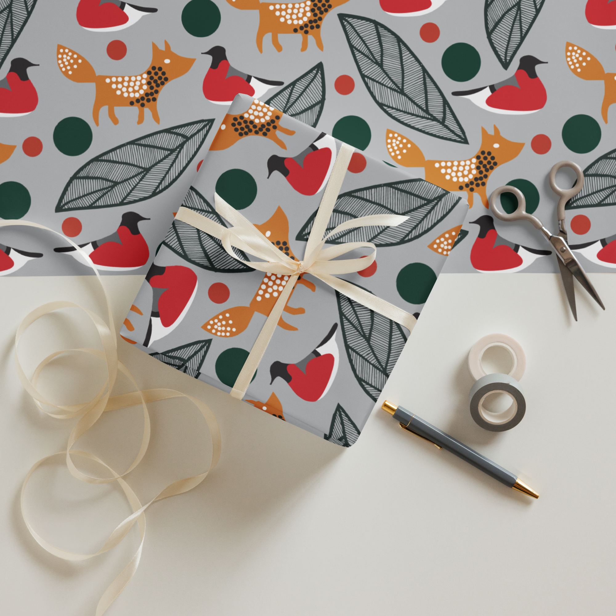 Christmas Design | Wrapping paper sheets