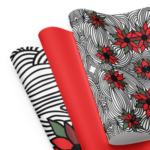 Christmas Flowers | Wrapping paper sheets