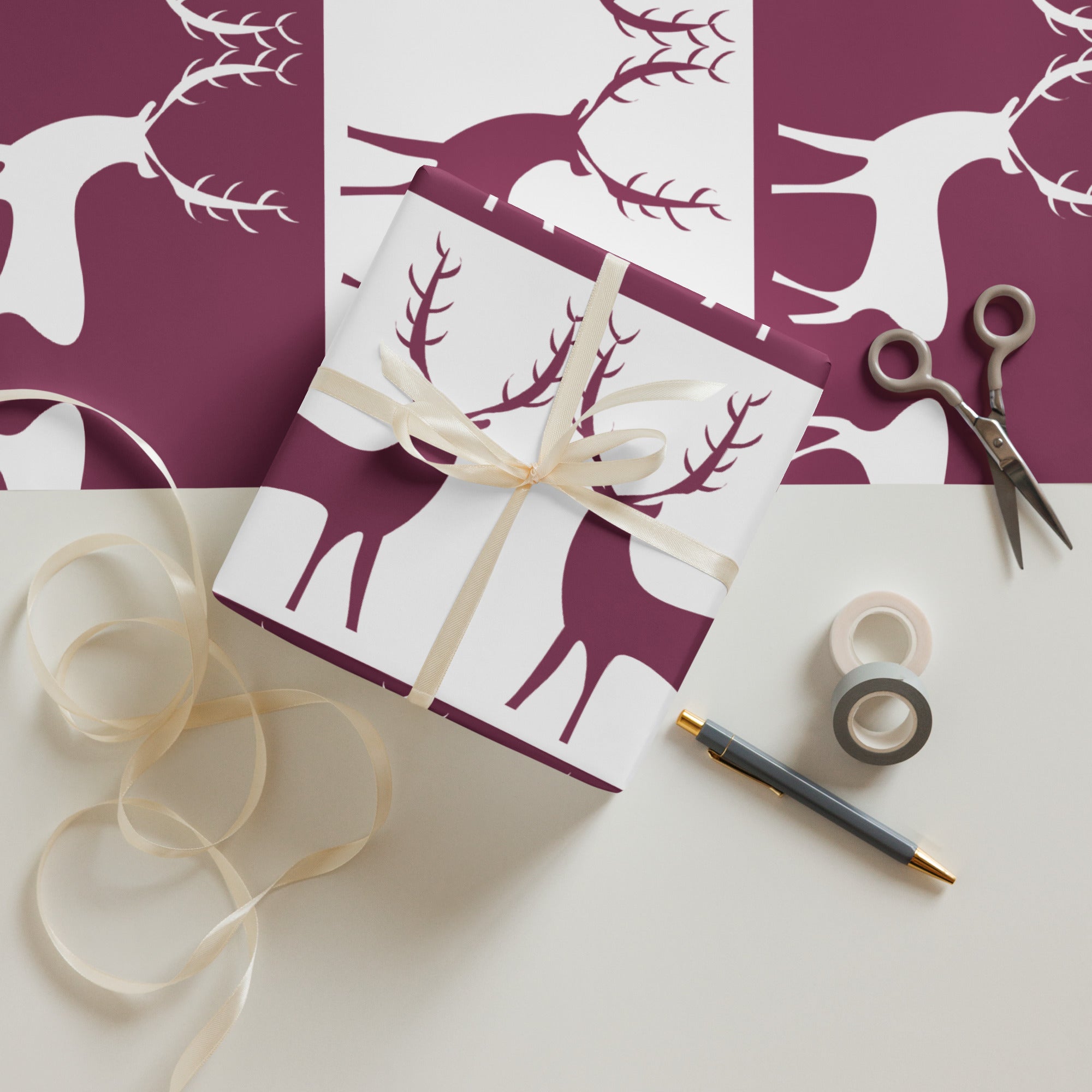 Reindeers | Wrapping paper sheets