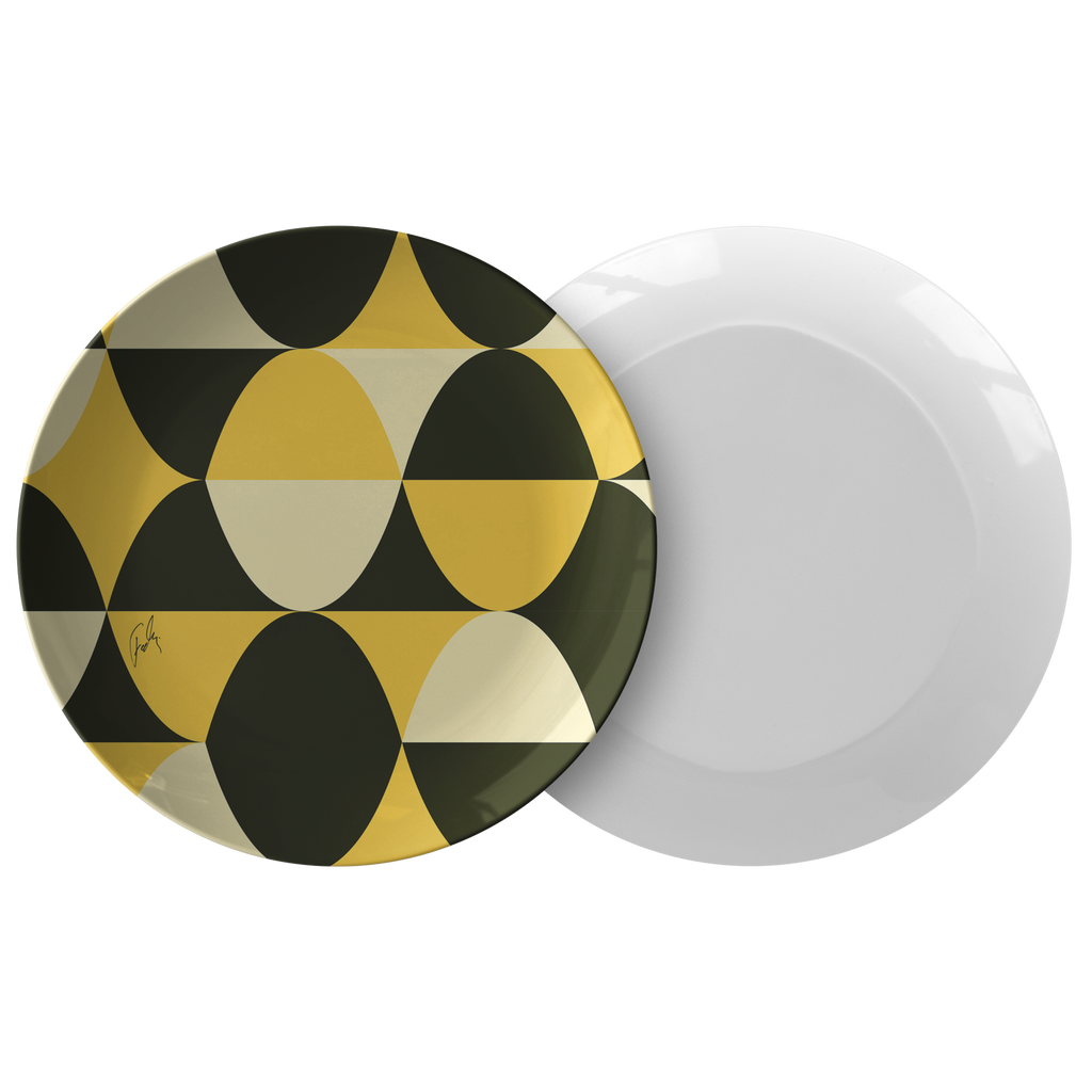 Yellow and Black Eggs | Plate