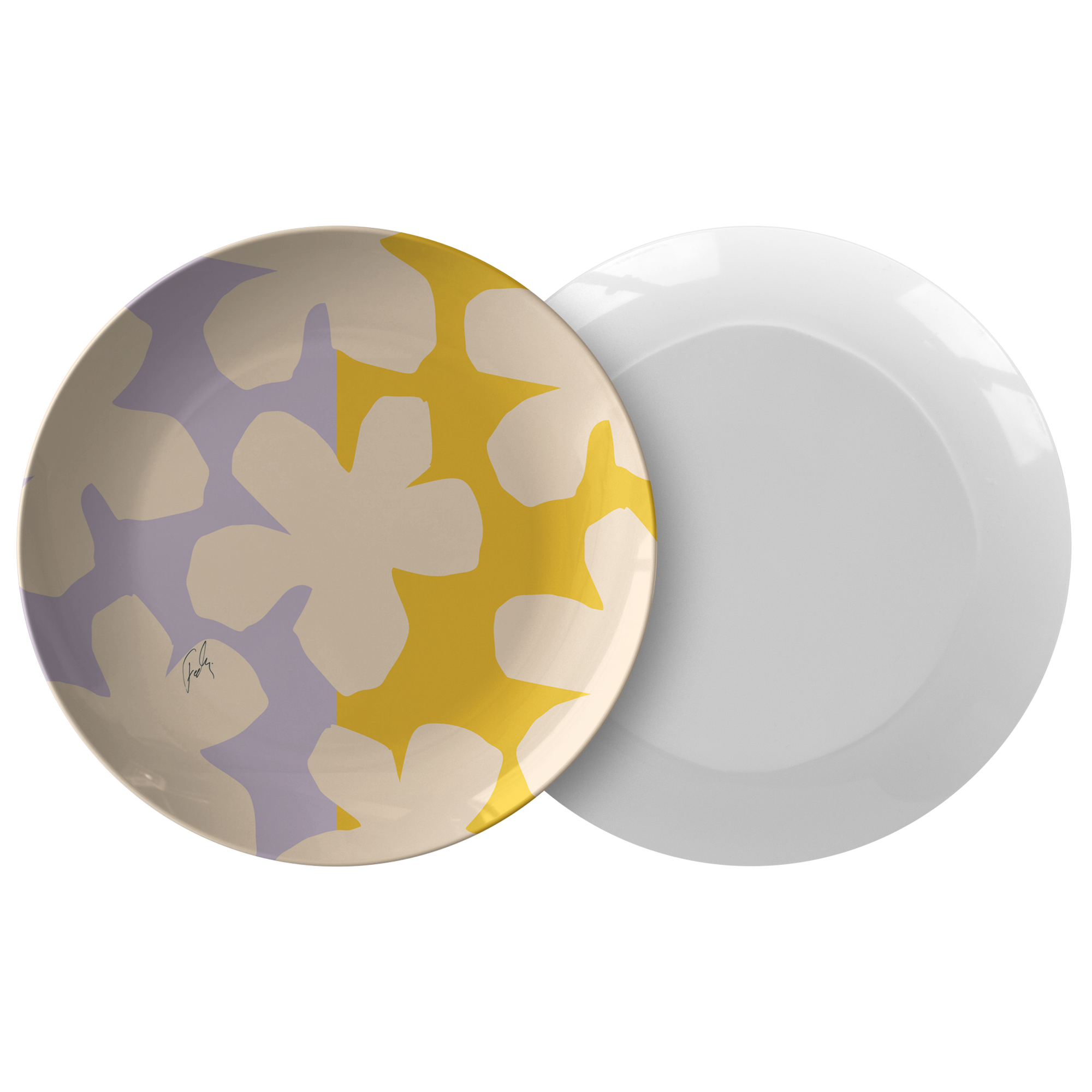 Stylish Flowers | Plate