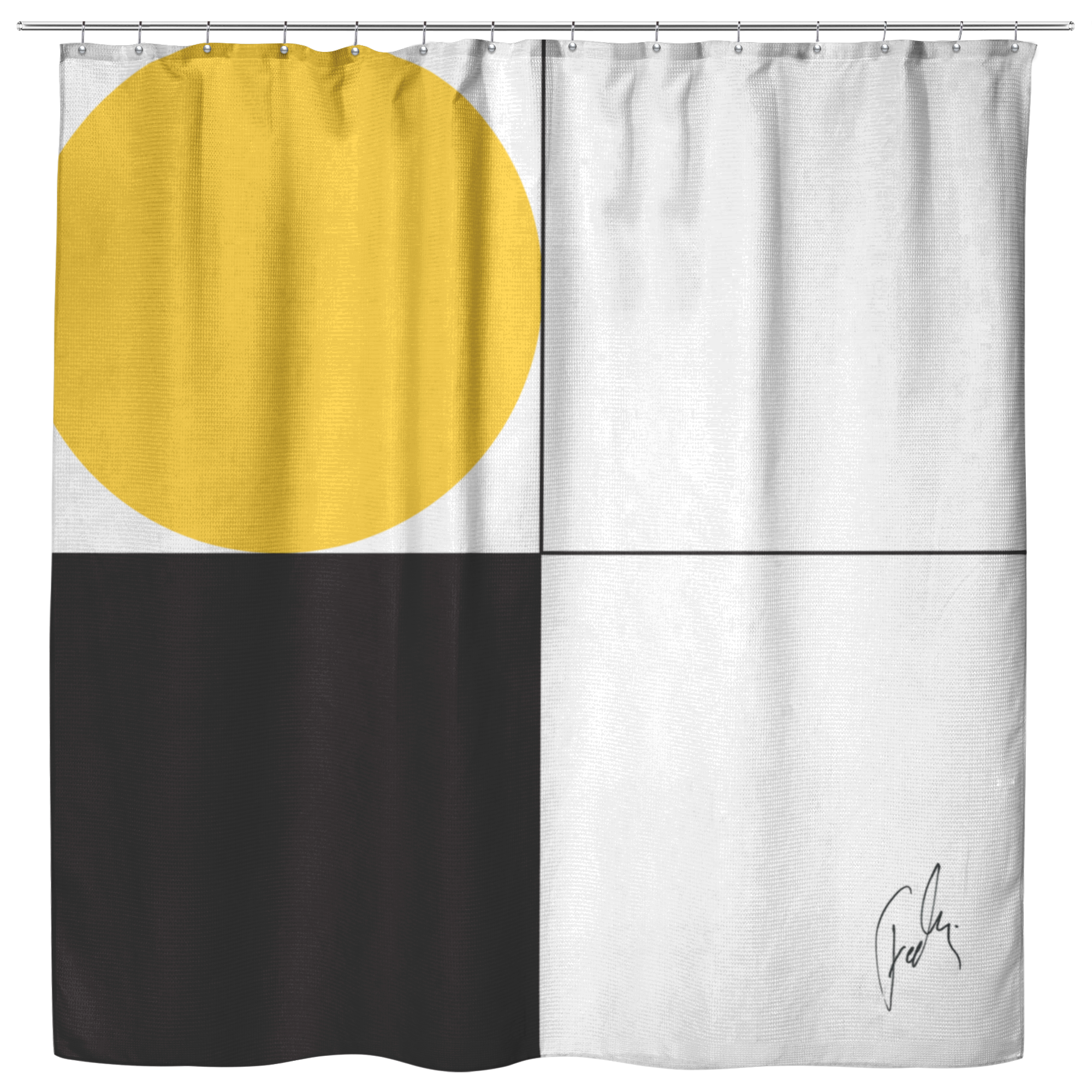 Local Sun | Cloth Shower Curtain