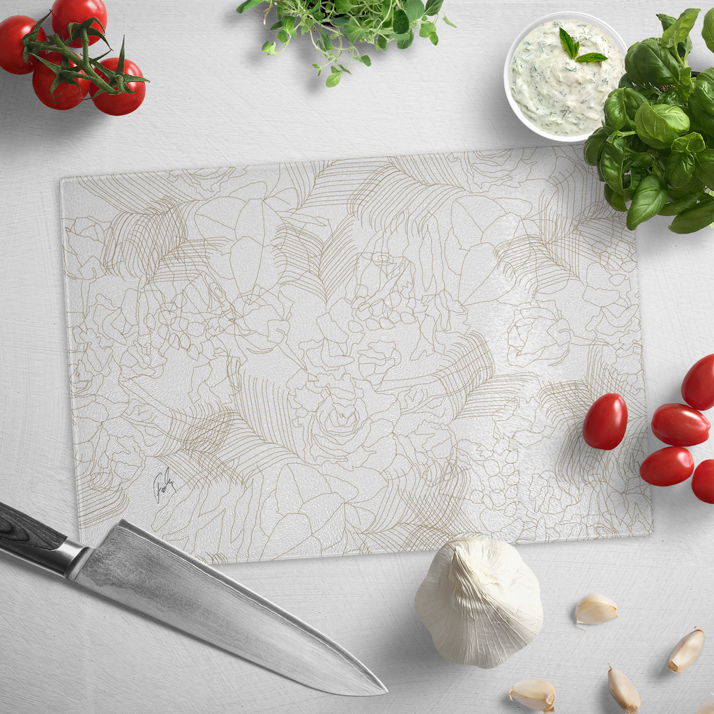 Luxuries | Glass Cutting Board