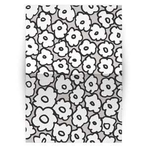 Happy White Flowers | Greeting Cards