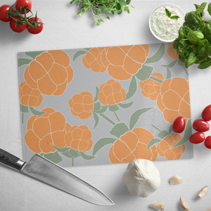 Lakka Ornament | Glass Cutting Board