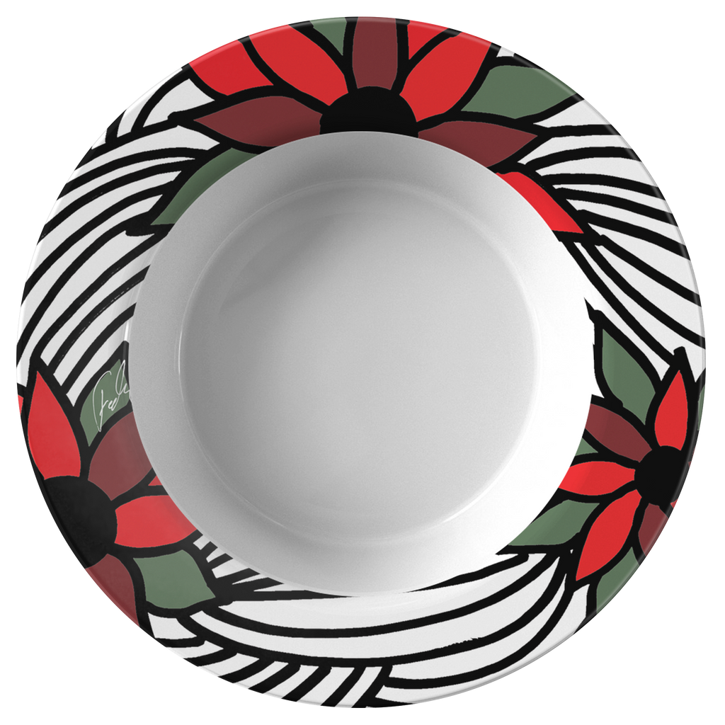Christmas Flowers | Bowl