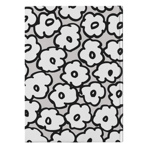 Happy White Flowers | Journal - Hardcover