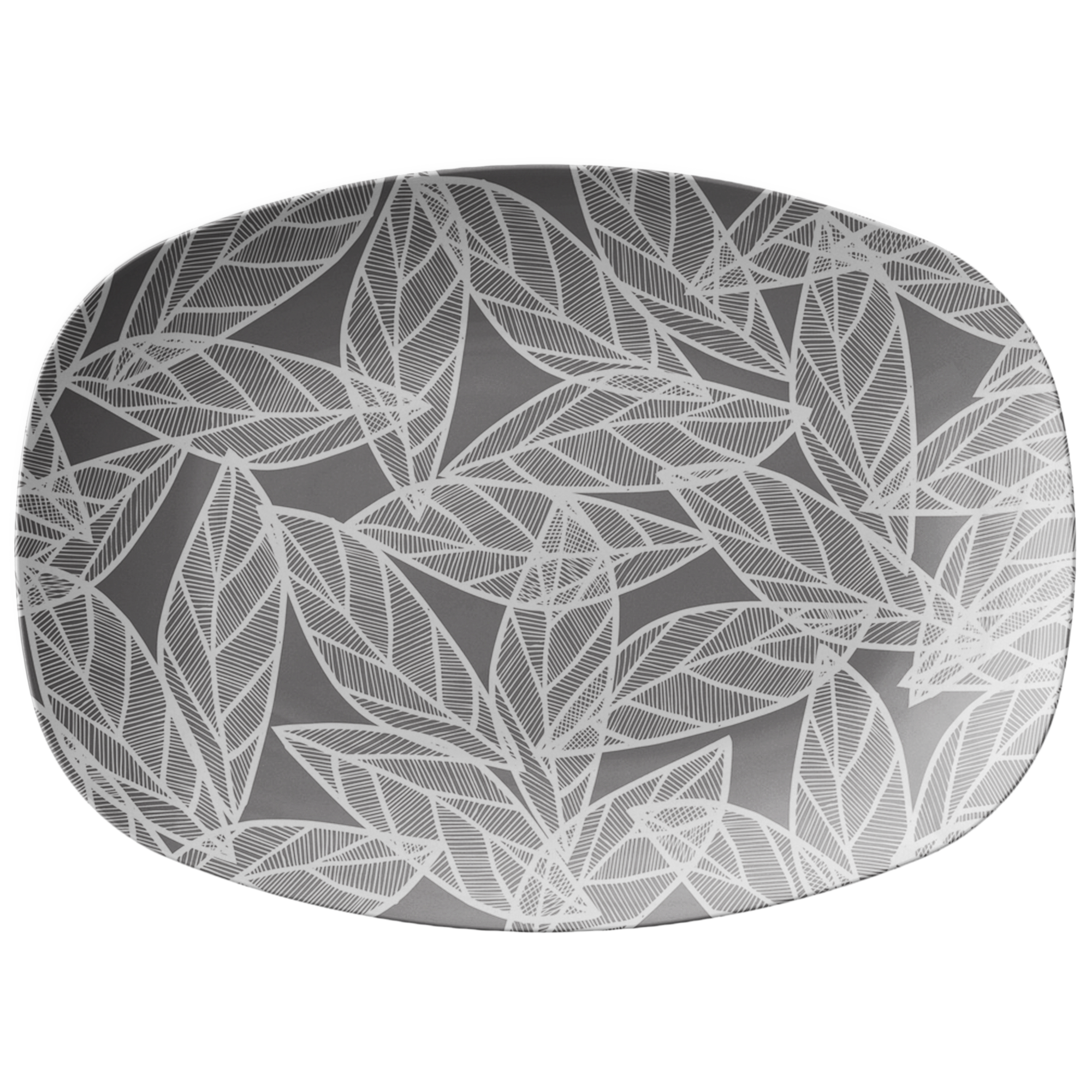 Messy White Leaves | Platter