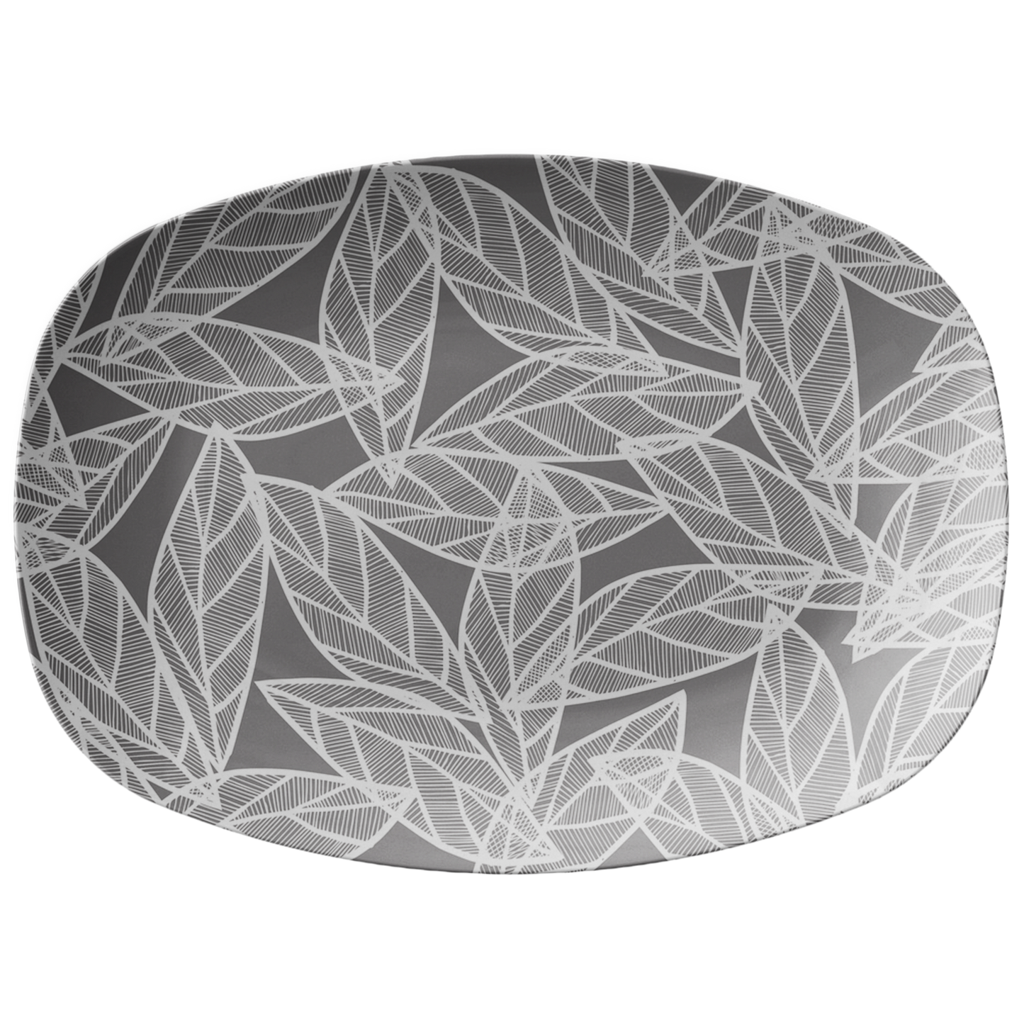 Messy White Leaves | Platter