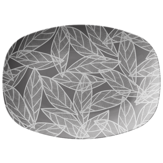 Messy White Leaves | Platter