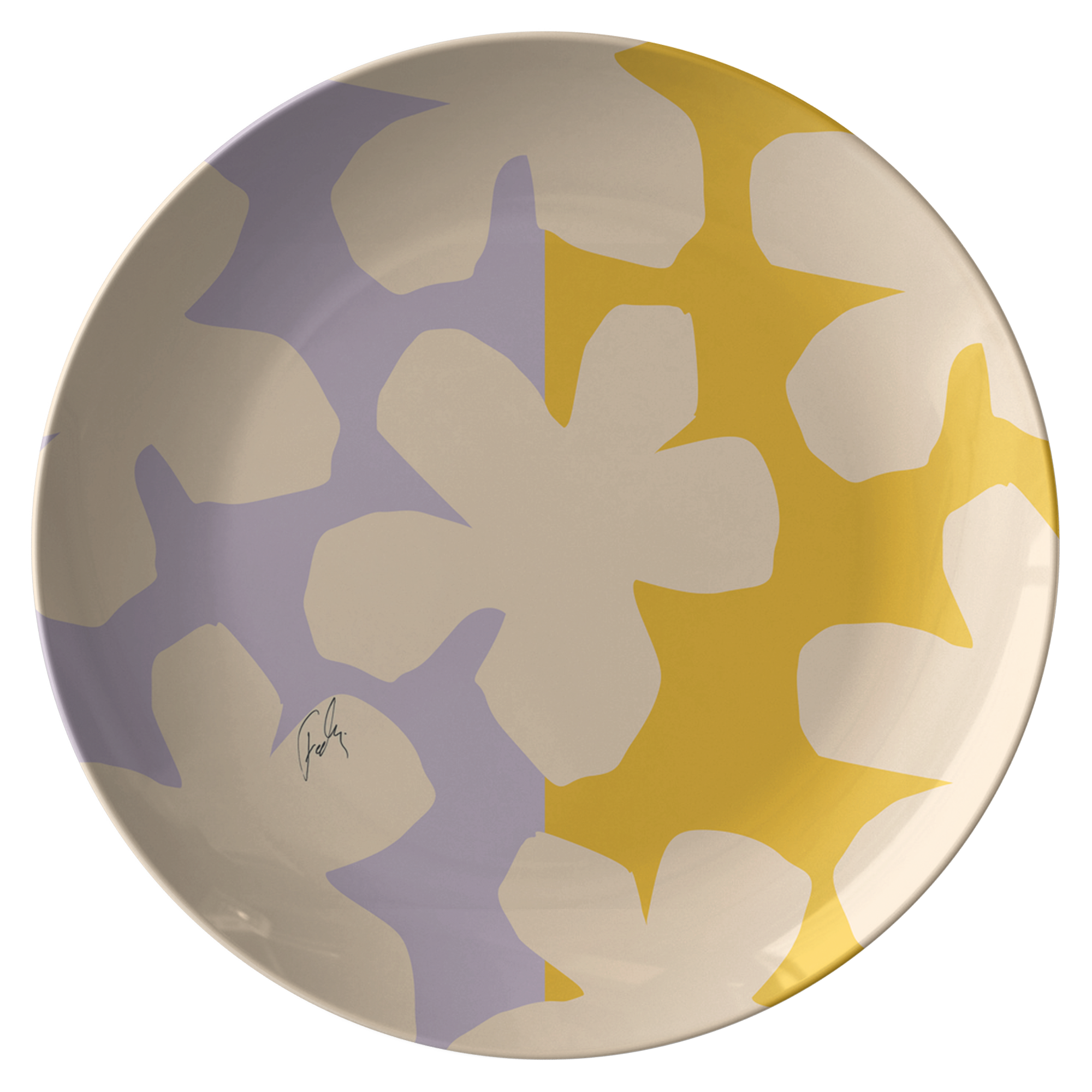 Stylish Flowers | Plate