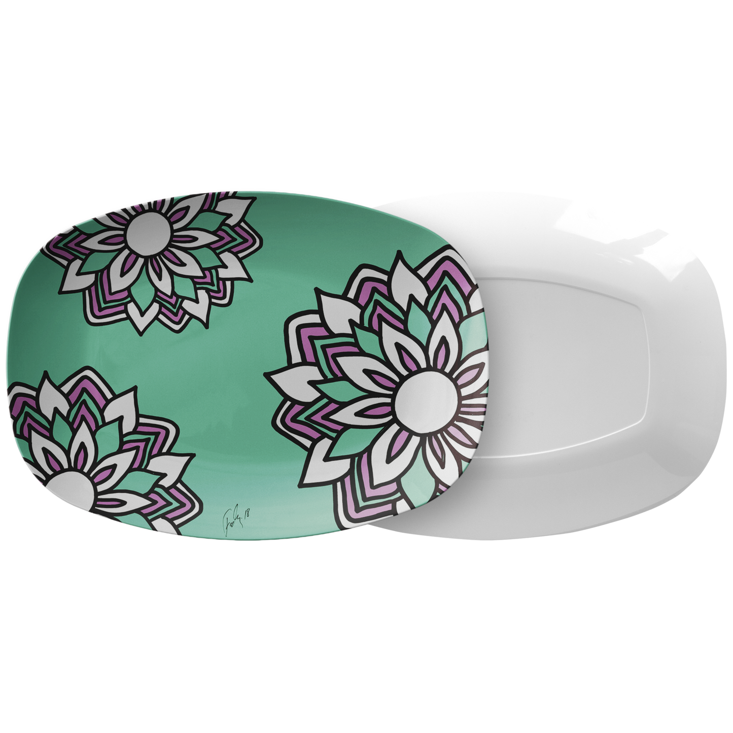 Smiling Flowers | Platter