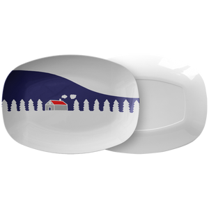 Home In White Forest | Platter