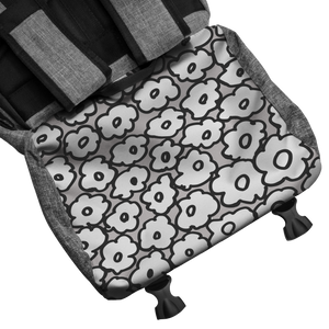 Happy White Flowers | Penryn Backpack
