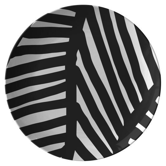 Black and White Ornament | Plate