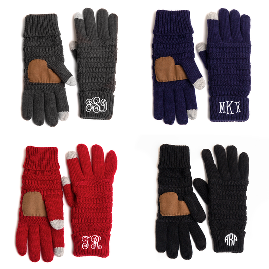 DOWDESIGN. | Monogram Gloves
