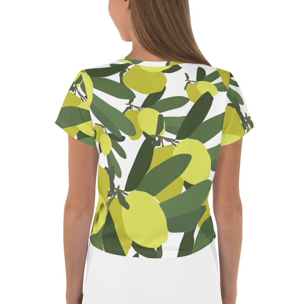 Olive Tree | Crop Tee
