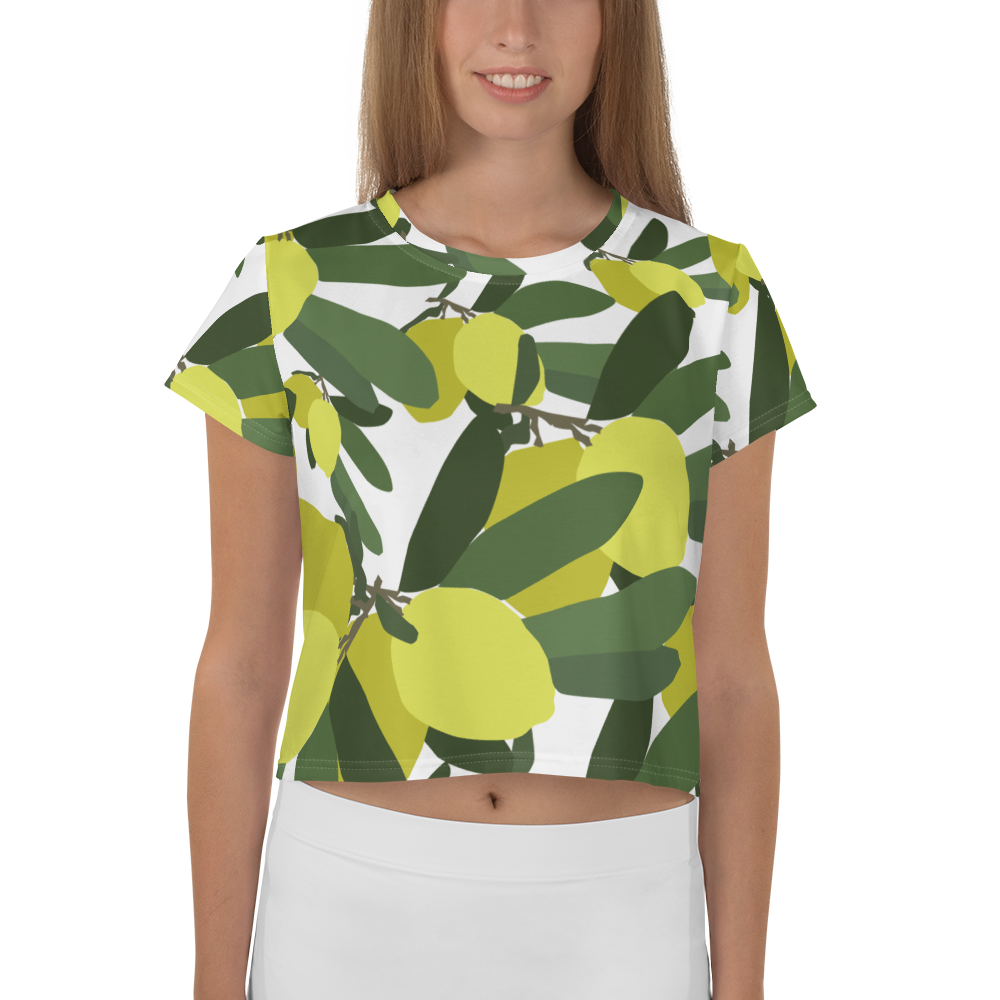 Olive Tree | Crop Tee