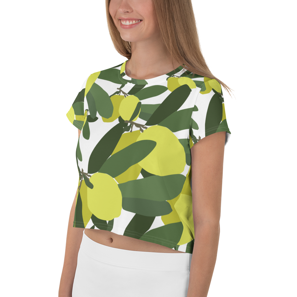 Olive Tree | Crop Tee