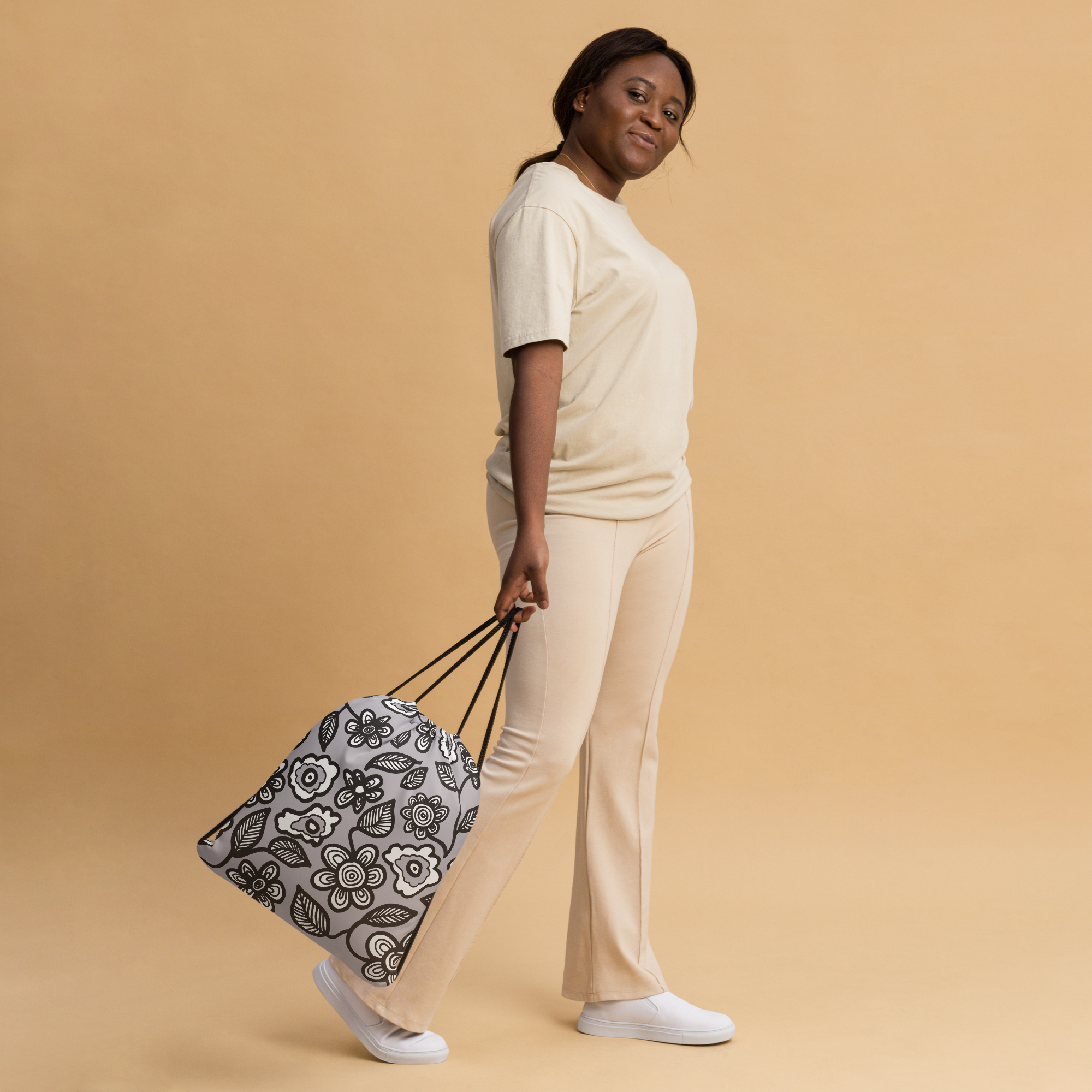 Spring Magic | Drawstring bag