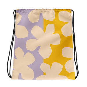 Stylish Flowers | Drawstring Bag