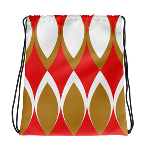 Golden Eye Christmas | Drawstring Bag