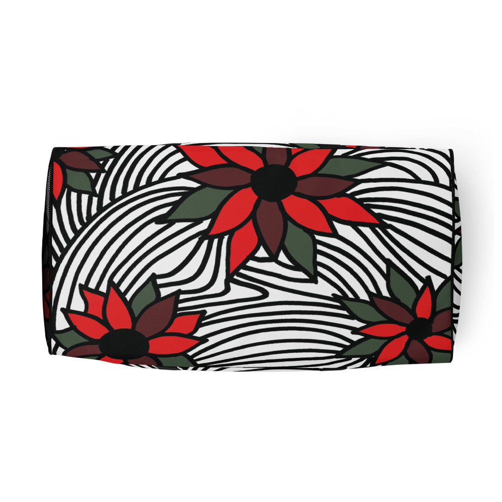 Christmas Flowers | Duffle Bag