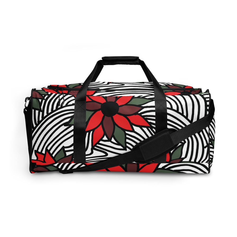 Christmas Flowers | Duffle Bag