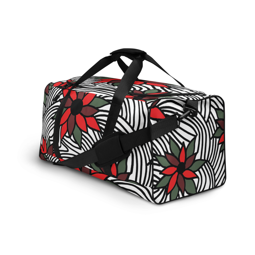 Christmas Flowers | Duffle Bag