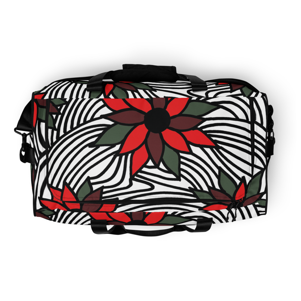 Christmas Flowers | Duffle Bag