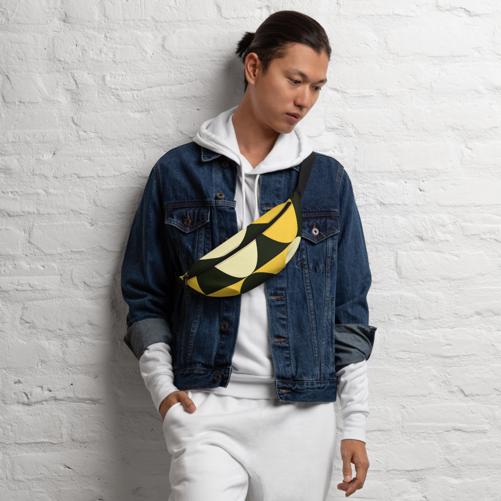 Yellow and Black Eggs | Fanny Pack