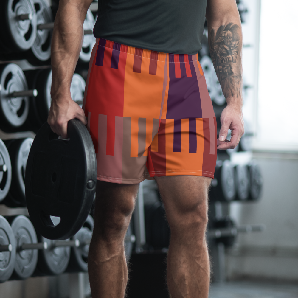 Desert Scents | Men's Athletic Long Shorts