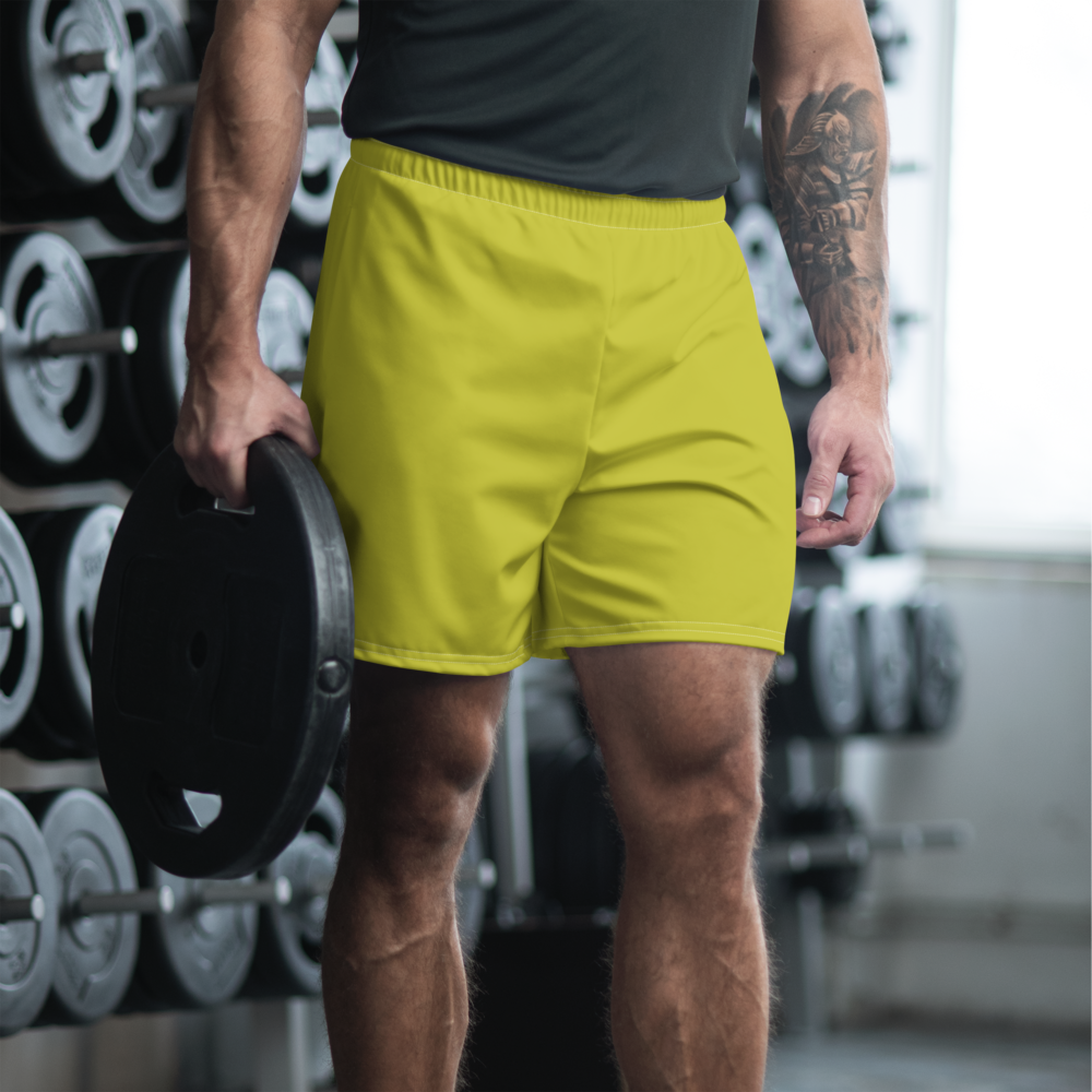Olive Tree | Men's Athletic Long Shorts