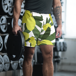 Olive Tree | Men's Athletic Long Shorts