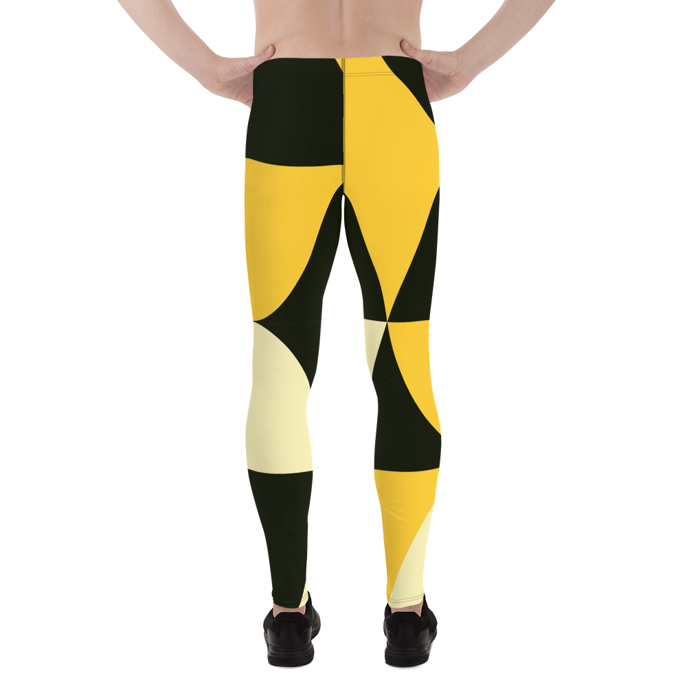 Yellow and Black Eggs | Men's Leggings