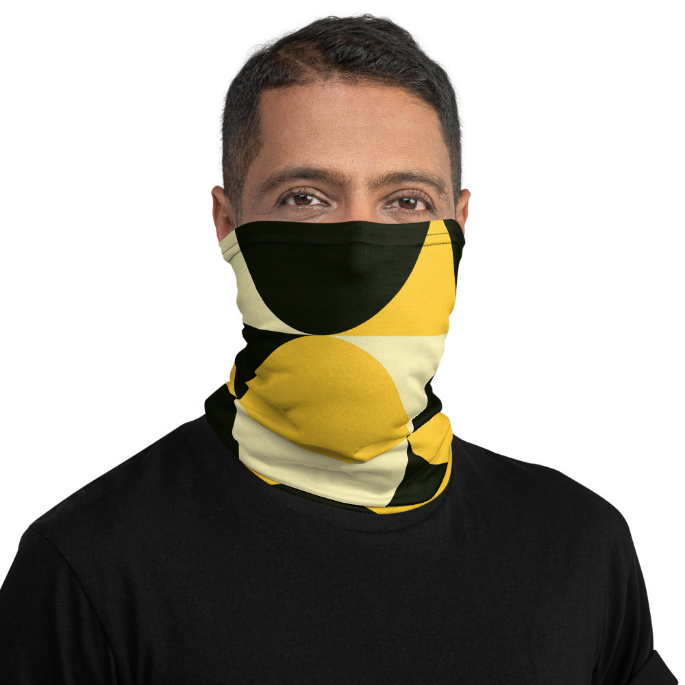 Yellow and Black Eggs | Neck Gaiter