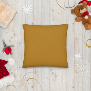 Golden Eye Christmas | Pillow