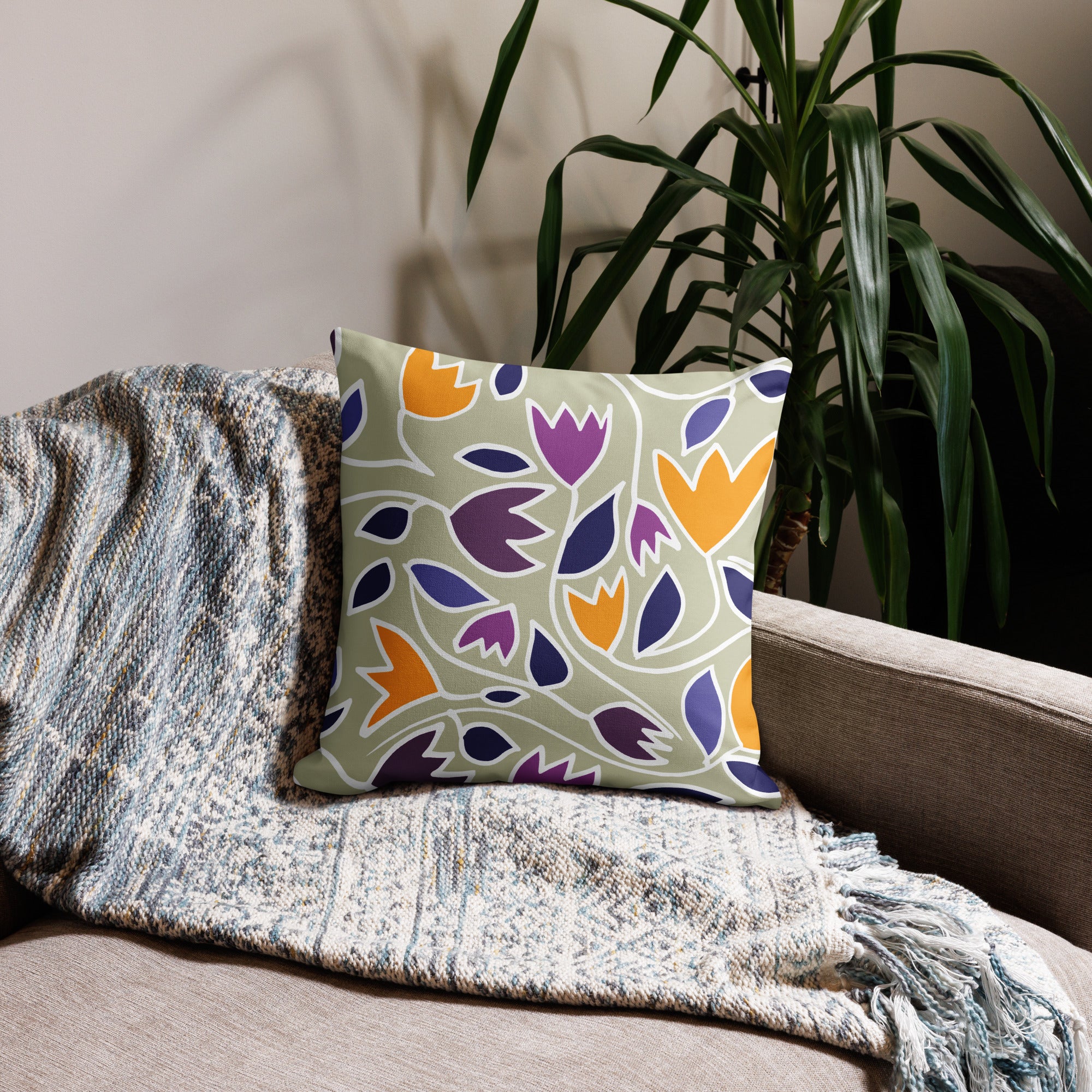 Flower Magic | Premium Pillow