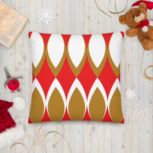 Golden Eye Christmas | Pillow