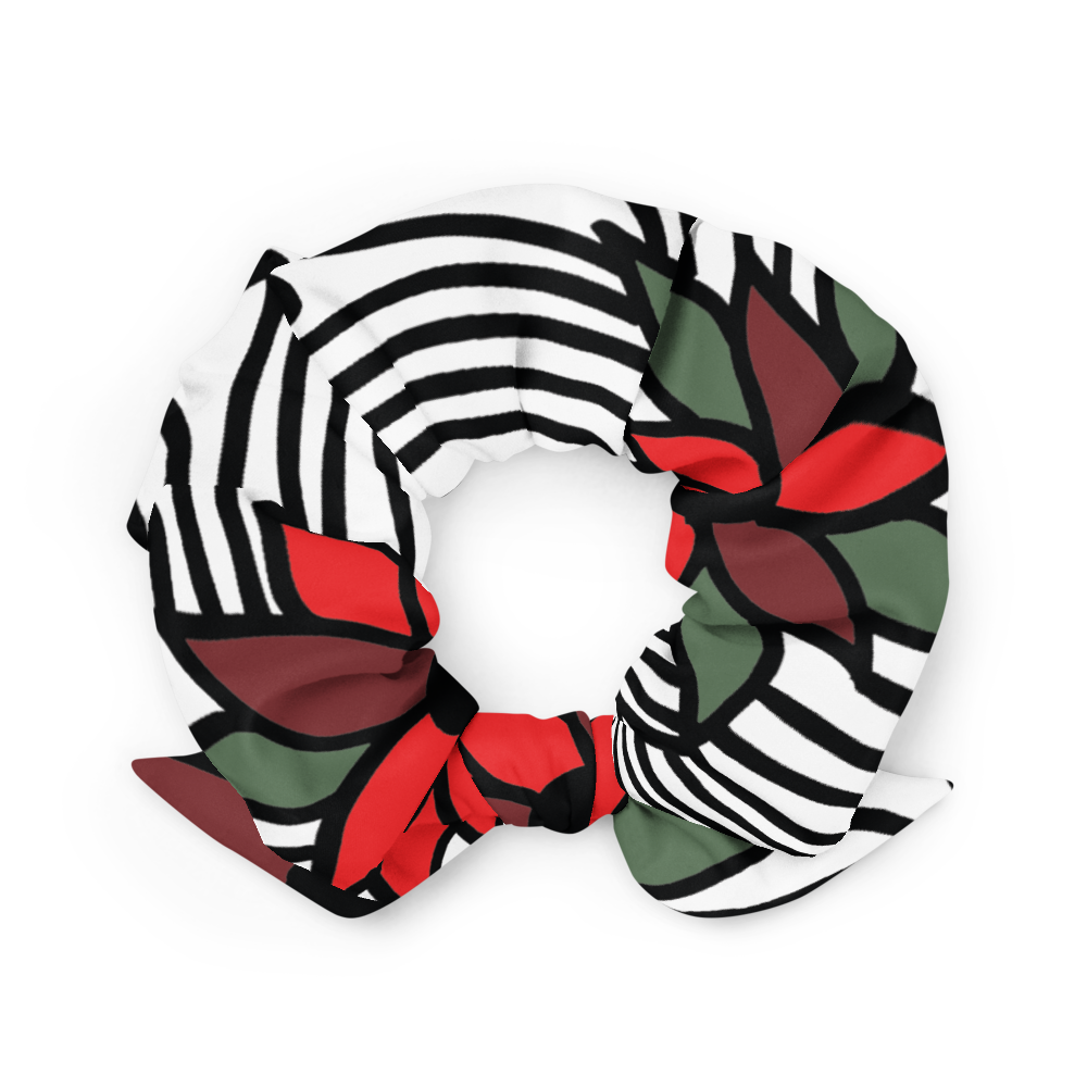 Christmas Flowers | Scrunchie