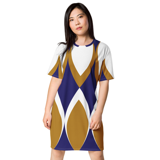 Golden Eye Ornament | T-Shirt Dress
