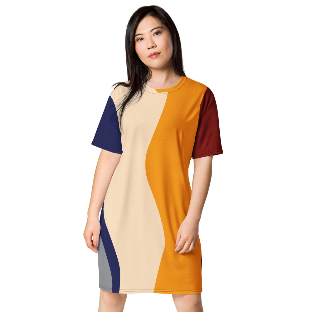 Different Lines | T-Shirt Dress