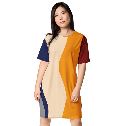 Different Lines | T-Shirt Dress