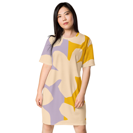 Stylish Flowers | T-Shirt Dress
