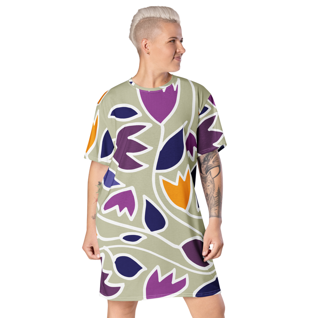 Flower Magic | T-shirt dress