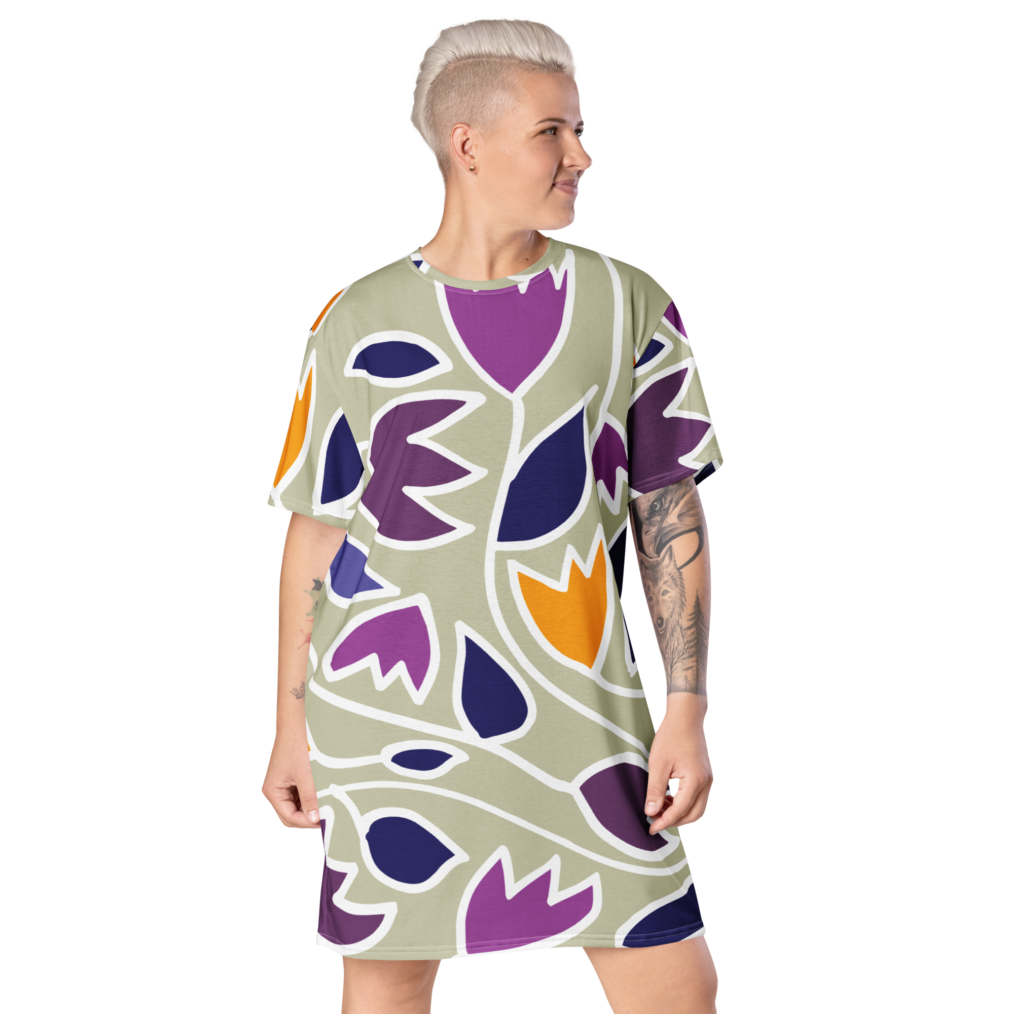 Flower Magic | T-shirt dress